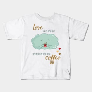 Love is in the air Kids T-Shirt